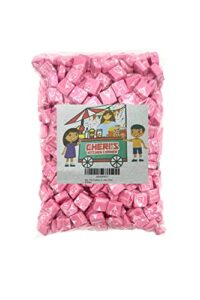 pink strawberry starburst 3lb bulk wrapped taffy candy 5-star compatible