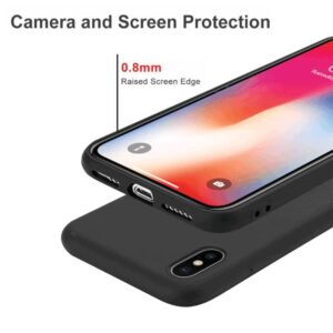 FZYM Case for Oppo Reno 6 Pro 5G,Soft Anti-Scratch Black Protective Shell Silicone Flexible TPU Phone Case Protection Cover for Oppo Reno 6 Pro 5G (6.55") - BST14