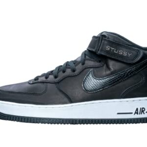 Nike Mens Air Force 1 Mid DJ7840 001 Stussy - Black - Size 8