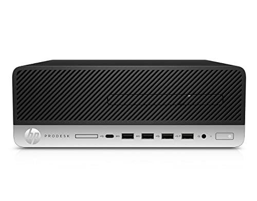 HP 600 G4 SFF Desktop Intel i7-8700 UP to 4.60GHz 16GB DDR4 New 512GB NVMe SSD Built-in AX210 Wi-Fi 6E BT Dual Monitor Support Wireless Keyboard and Mouse Win11 Pro (Renewed)