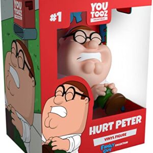 Youtooz Family Guy Collection, Highly Detailed Collectible Vinyl Figure 4.0", Classic Hurt Peter Griffin Scene