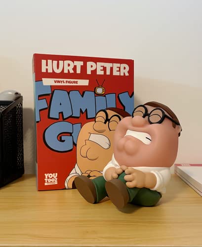 Youtooz Family Guy Collection, Highly Detailed Collectible Vinyl Figure 4.0", Classic Hurt Peter Griffin Scene