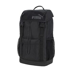 pumaevercat flap top backpack unisex backpacks black