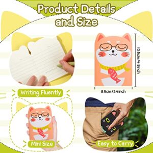 36 Packs Mini Cute Animal Notebooks Christmas Funny Cartoon Animal Notebook for Christmas Valentine's Day Gift School Office Party Favors