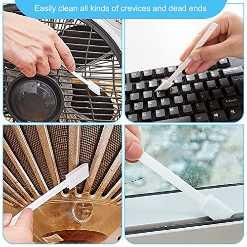 Disposable Crevice Cleaning Brushes, Disposable Toilet Bowl Brushes Crevice Hole Brushes Detail Cleaning Brushes for Toilet Corner, Window Groove, Door Track, Keyboard, etc(70 PCS)