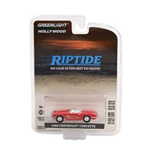 1960 Chevy Corvette C1, Riptide - Greenlight 44940B/48-1/64 Scale Diecast Model Toy Car