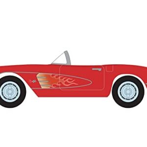 1960 Chevy Corvette C1, Riptide - Greenlight 44940B/48-1/64 Scale Diecast Model Toy Car