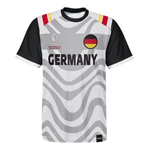 outerstuff mens fifa world cup primary classic short sleeve jersey, sublimated, small