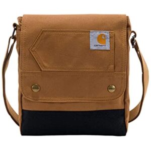 Carhartt Unisex Snap Crossbody Bag Brown One Size