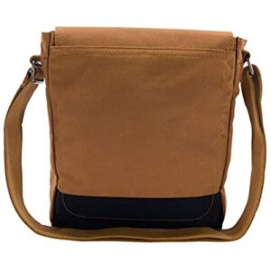 Carhartt Unisex Snap Crossbody Bag Brown One Size