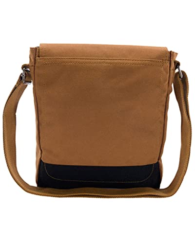 Carhartt Unisex Snap Crossbody Bag Brown One Size