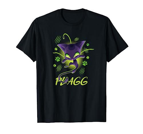 Miraculous Ladybug Kwamis Collection with Plagg T-Shirt