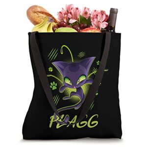 Miraculous Ladybug Kwamis Collection with Plagg Tote Bag
