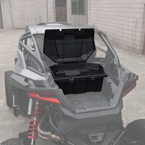 SAUTVS UTV Cargo Box for RZR Pro R, Forward Poly Water Resistant 60 QT Forward Cargo Storage Box for Polaris RZR Pro R 2022 2023 Accessories, Replacement OEM #2884235