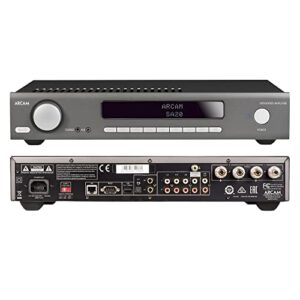arcam sa20 class g integrated amplifier - impeccable sound & efficiency - 90w of power per channel - easily connects to surround sound system