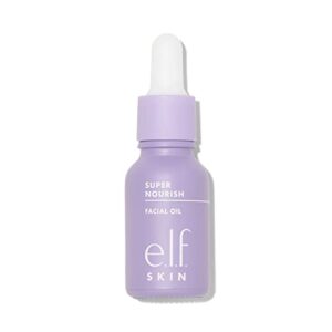 e.l.f. skin supernourish facial oil, lightweight facial oil for nourished, dewy skin, moisturizes, conditions & soothes skin, vegan & cruelty-free