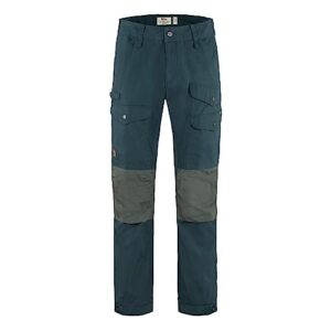fjallraven vidda pro ventilated trousers - men's mountain blue/basalt 56 regular
