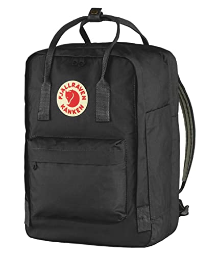 Fjallraven Women's Kanken 15" Laptop Backpack, Black, One Size