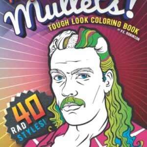 Magical Mullets! Tough Look Coloring Book
