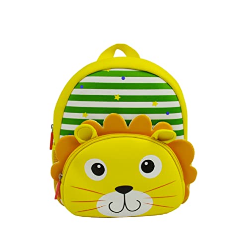 Toddler Backpack for Kids Boys Girls Preschool Kindergarten School Best Gift (Lion)