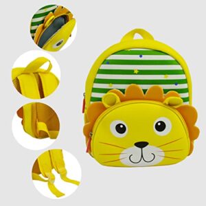 Toddler Backpack for Kids Boys Girls Preschool Kindergarten School Best Gift (Lion)