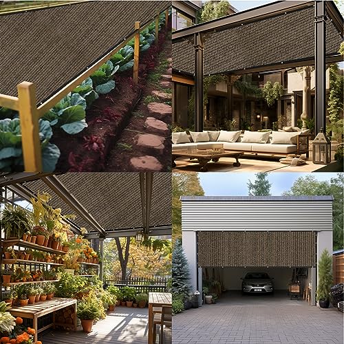 Artpuch Pergola Shade Cover 10'X12' Outdoor Sun Shade Cloth with Grommets Shade Tarp for Patio, Carport, Backyard