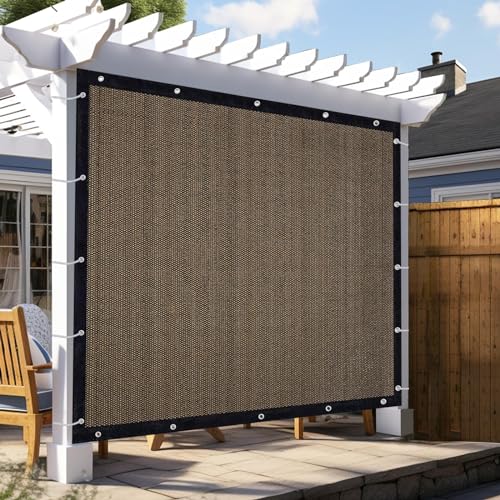 Artpuch Pergola Shade Cover 10'X12' Outdoor Sun Shade Cloth with Grommets Shade Tarp for Patio, Carport, Backyard