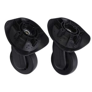 Replacement Luggage Wheels, 2pcs Swivel Caster Replacement Wheels, Luggage Suitcase Universal Wheels Trolley Wheels Suitcase Casters Luggage Accessories for Suitcase Repair Part Replacement