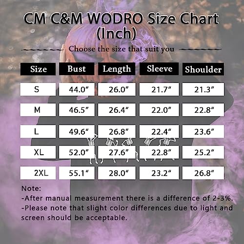 CM C&M WODRO Womens Halloween Dancing Skeleton Sweatshirts Spooky Season Crewneck Shirt Long Sleeve Horror Skull Pullover Top Black