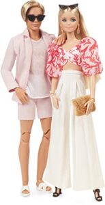 barbiestyle doll 2-pack with barbie and ken dolls dressed in resort-wear fashions and swimsuits, collectible gift (amazon exclusive)