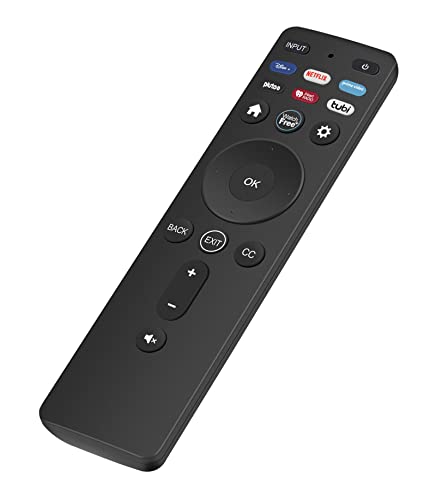 XRT260 Replace Basic Remote Control fit for Vizio Smart TV M43Q6-J04 M50Q6-J01 M50Q7-J01 M55Q6-J01 V435-J01 V505-JO1 V505-J09 V555-J01 V585-JO1 V655-J04 V655-J09 V705-J01 V705-J03 V706-JO3 V755-J04