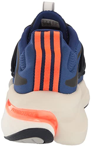 adidas Men's Alphaboost V1 Running Shoe, Victory Blue/Solar Red/Grey, 10.5