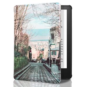 cobak kindle paperwhite case - auto sleep/wake, for kindle paperwhite signature edition and kindle paperwhite 11th generation 2021 released,in town_4