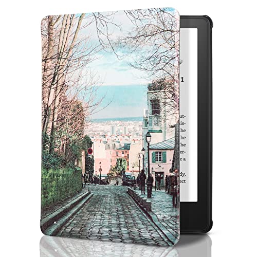 CoBak Kindle Paperwhite Case - Auto Sleep/Wake, for Kindle Paperwhite Signature Edition and Kindle Paperwhite 11th Generation 2021 Released,in Town_4