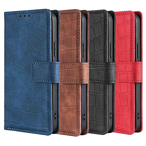 BANLEI2U Phone Cover Wallet Folio Case for Oppo Reno 6 PRO Plus 5G, Premium PU Leather Slim Fit Cover for Reno 6 PRO Plus 5G, Shock Resistant, Brown