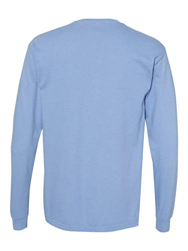 Comfort Colors Men's 6014 Adult Long Sleeve A Washed Denim, XX-Large