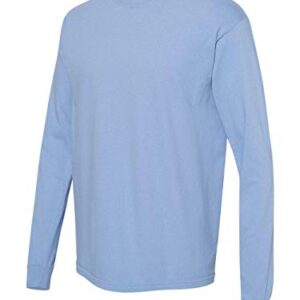 Comfort Colors Men's 6014 Adult Long Sleeve A Washed Denim, XX-Large