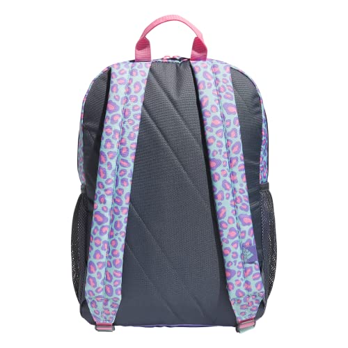 adidas Ready Backpack, Cheetah Semi Flash Aqua-Light Purple/Light Purple/Semi Flash Aqua Blue, One Size