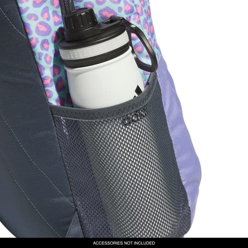 adidas Ready Backpack, Cheetah Semi Flash Aqua-Light Purple/Light Purple/Semi Flash Aqua Blue, One Size