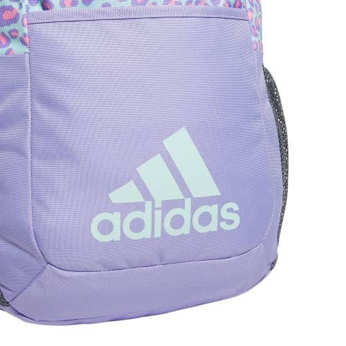 adidas Ready Backpack, Cheetah Semi Flash Aqua-Light Purple/Light Purple/Semi Flash Aqua Blue, One Size