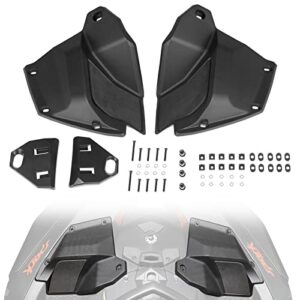 spark step wedges foot rest kit, a & utv pro footboards pedal with 45 degree slope footrest for sea-doo spark accessories, replace oem #295100705, 2pcs
