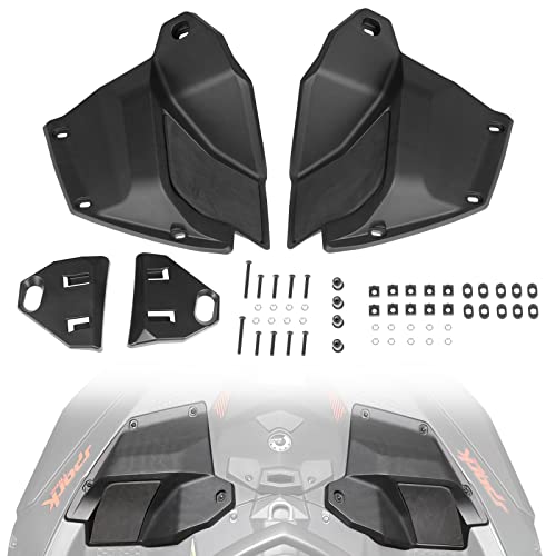 Spark Step Wedges Foot Rest Kit, A & UTV PRO Footboards Pedal With 45 Degree Slope Footrest for Sea-Doo Spark Accessories, Replace OEM #295100705, 2PCS