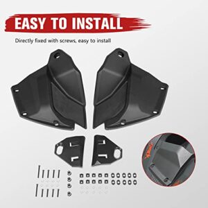 Spark Step Wedges Foot Rest Kit, A & UTV PRO Footboards Pedal With 45 Degree Slope Footrest for Sea-Doo Spark Accessories, Replace OEM #295100705, 2PCS