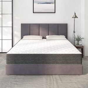 napqueen 10 inch victoria hybrid twin size, cooling gel infused memory foam and pocket spring mattress, bed in a box