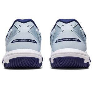 ASICS Women's Gel-Rocket 10 Volleyball Shoes, 10.5, Sky/Indigo Blue