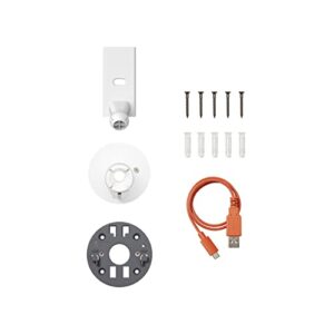 ring spare parts kit for spotlight cam pro battery & spotlight cam plus battery, white