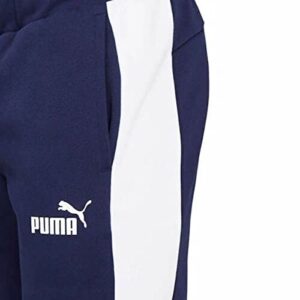 PUMA Men's Pipe Sports Jogger Pant (as1, Alpha, m, Regular, Regular, Blue, Medium)