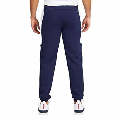 PUMA Men's Pipe Sports Jogger Pant (as1, Alpha, m, Regular, Regular, Blue, Medium)