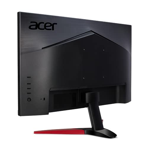 Acer Nitro KG241Y Sbiip 23.8” Full HD (1920 x 1080) VA Gaming Monitor | AMD FreeSync Premium Technology | 165Hz Refresh Rate | 1ms (VRB) | ZeroFrame Design | 1 x Display Port 1.2 & 2 x HDMI 2.0,Black