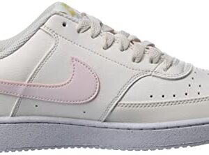 Nike Womens Court Vision Low Sneaker Phantom/Light Soft Pink Size 8.5